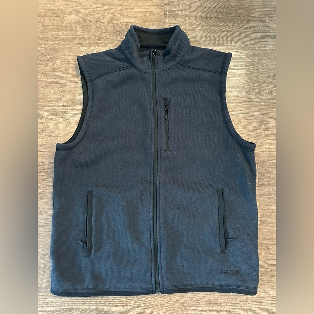 Filson Ridgeway Vest - Blue - Large - DISCONTINUED